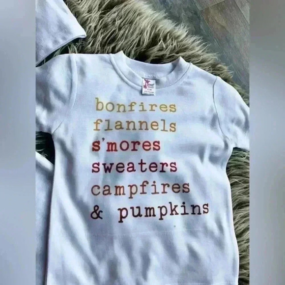 Set Of 3 Fall T-Shirts Size 6-12Mos - Picture 5 of 7